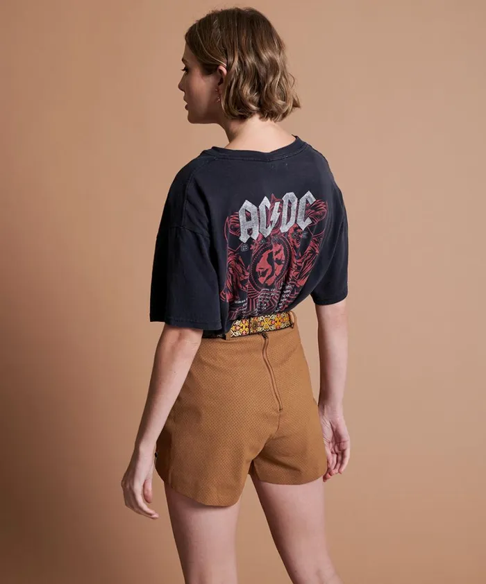 One Teaspoon Bottoms FLEETWOOD VEGAN LEATHER SHORTS 8211 Women One Teaspoon Bottoms FLEETWOOD VEGAN LEATHER SHORTS 8211 Women
