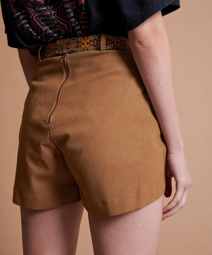 One Teaspoon Bottoms FLEETWOOD VEGAN LEATHER SHORTS 8211 Women One Teaspoon Bottoms FLEETWOOD VEGAN LEATHER SHORTS 8211 Women