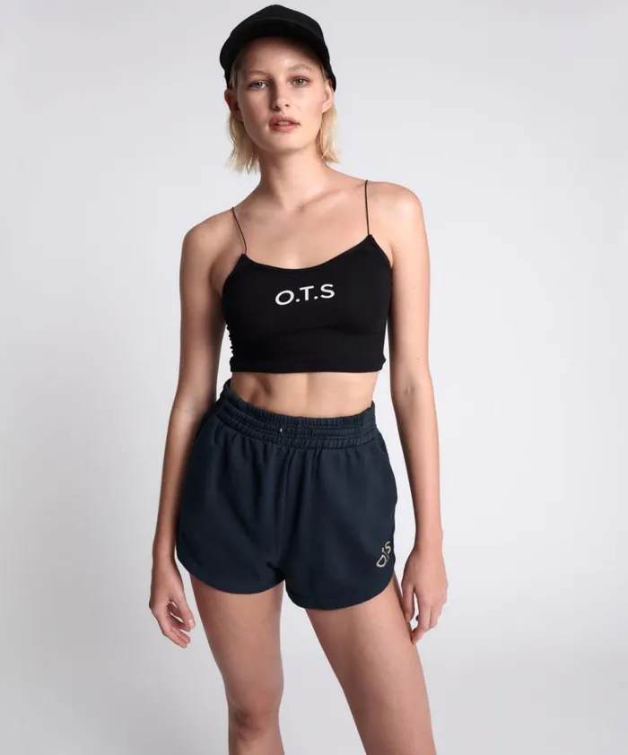 One Teaspoon Bottoms OTS HIGH WAIST HUSTLE SHORTS BLACK 8211 Women