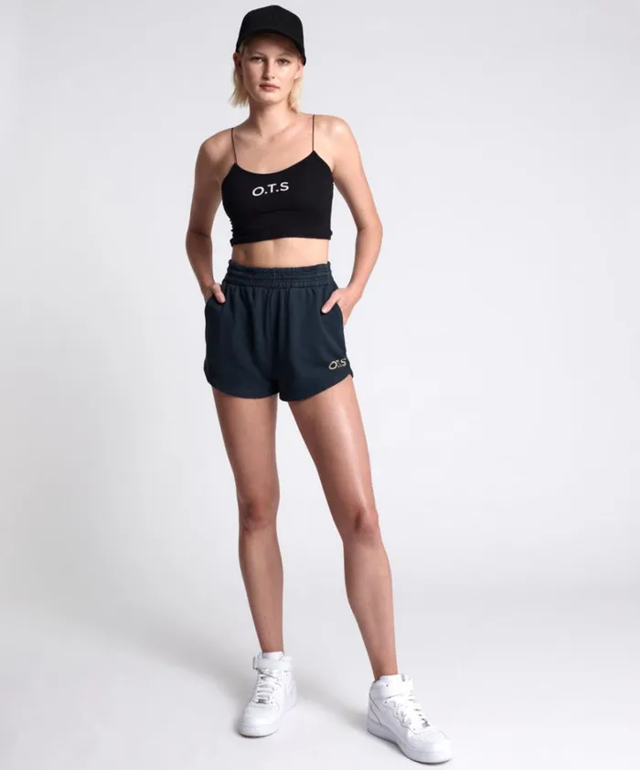 One Teaspoon Bottoms OTS HIGH WAIST HUSTLE SHORTS BLACK 8211 Women One Teaspoon Bottoms OTS HIGH WAIST HUSTLE SHORTS BLACK 8211 Women