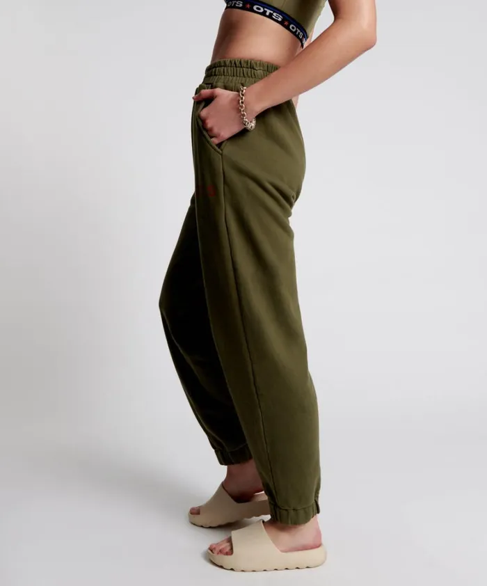 One Teaspoon Bottoms OTS KHAKI HIGH WAIST KICK PANTS 8211 Women
