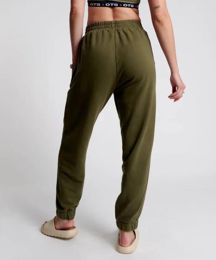 One Teaspoon Bottoms OTS KHAKI HIGH WAIST KICK PANTS 8211 Women