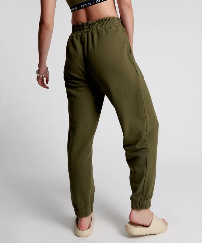 One Teaspoon Bottoms OTS KHAKI HIGH WAIST KICK PANTS 8211 Women