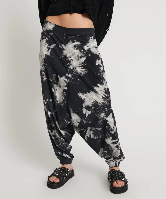 One Teaspoon Bottoms TIE DYE ORGANIC HAREM PANT 8211 Women