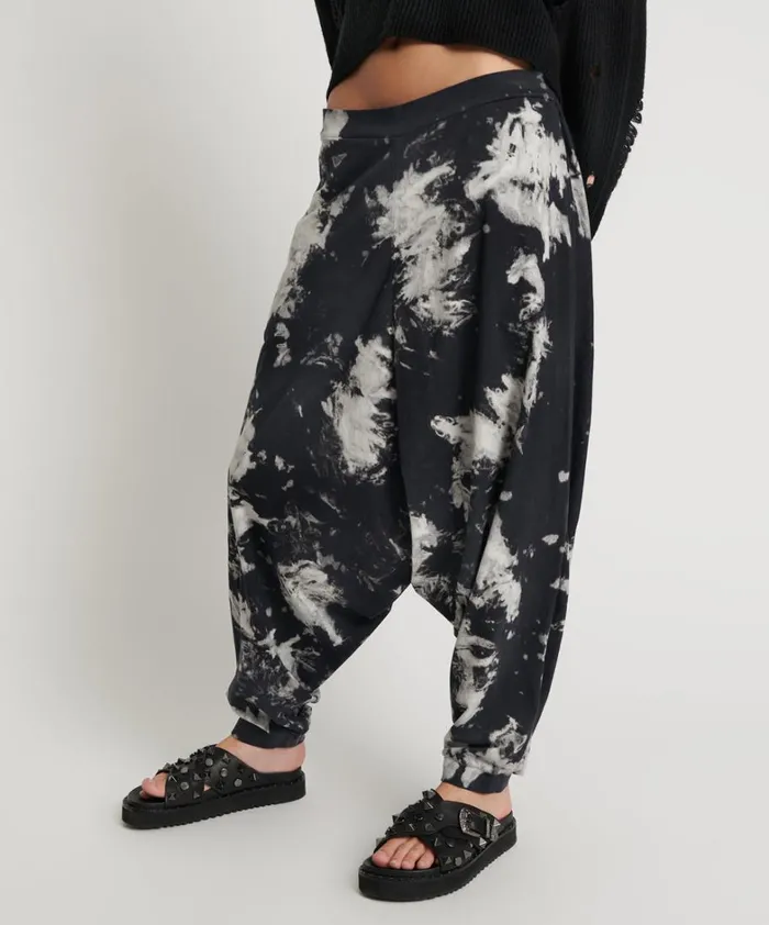 One Teaspoon Bottoms TIE DYE ORGANIC HAREM PANT 8211 Women