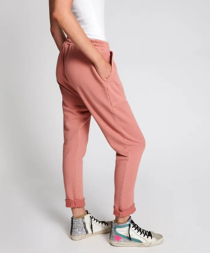 One Teaspoon Bottoms WORN PINK CARGO SWEAT PANTS 8211 Women One Teaspoon Bottoms WORN PINK CARGO SWEAT PANTS 8211 Women