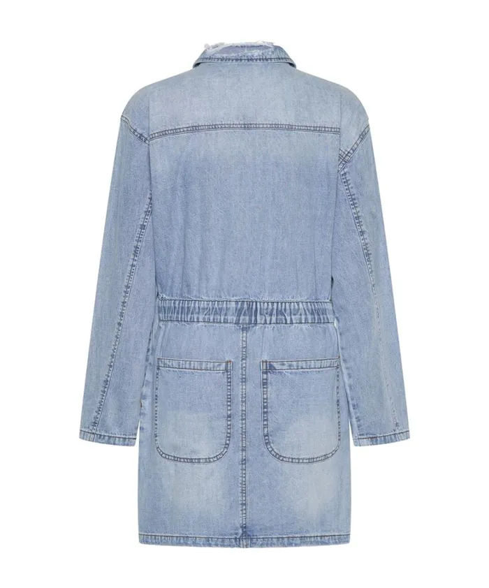 One Teaspoon Denim Dresses OCEAN CHAMBRAY OLIVIA DRESS 8211 Women One Teaspoon Denim Dresses OCEAN CHAMBRAY OLIVIA DRESS 8211 Women