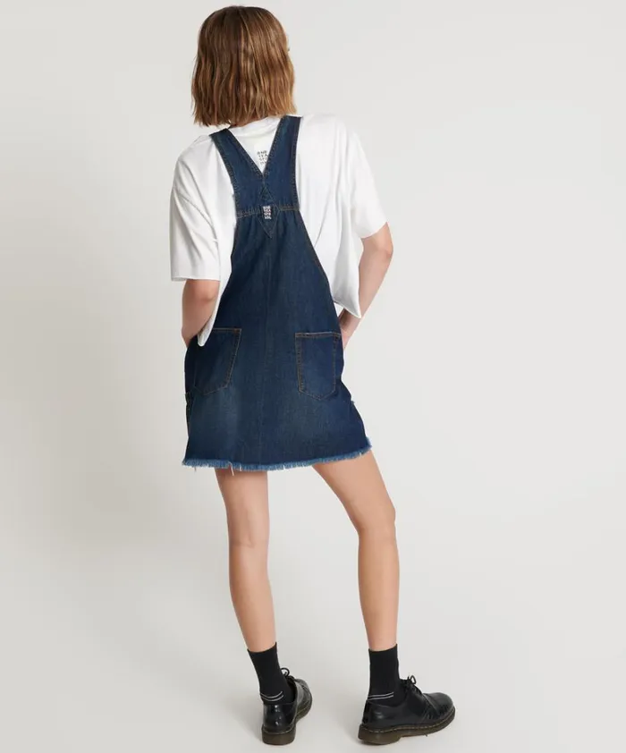 One Teaspoon Denim Dresses ROYAL BLUE MINI STANTON ST DRESS 8211 Women