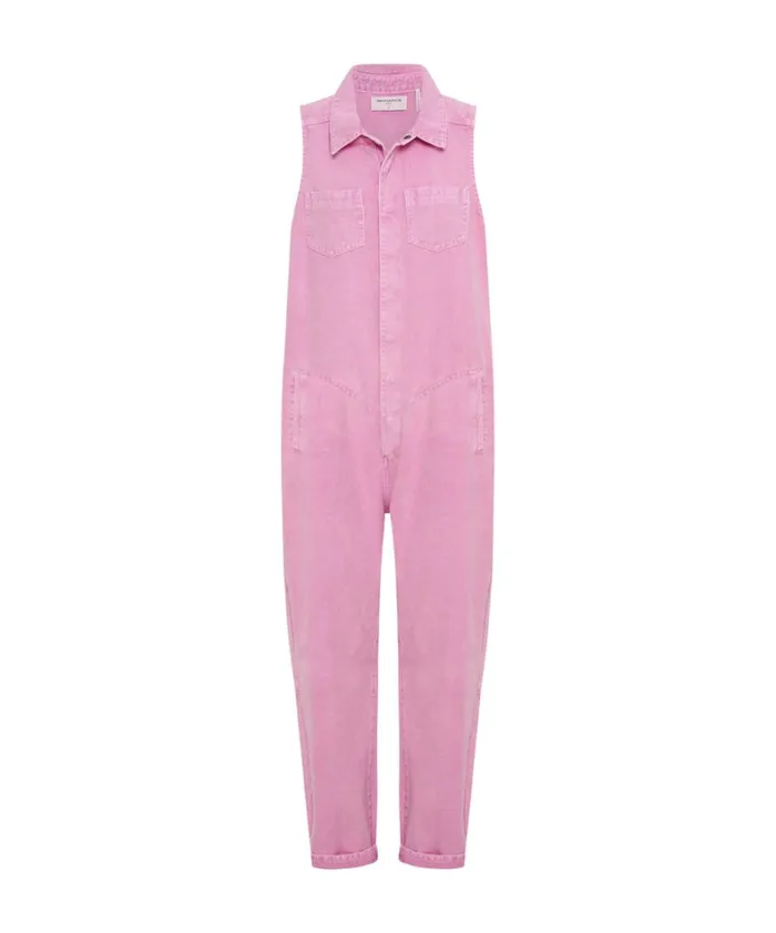 One Teaspoon Denim Jumpsuits PINK FONDANT BRAXTON JUMPSUIT 8211 Women
