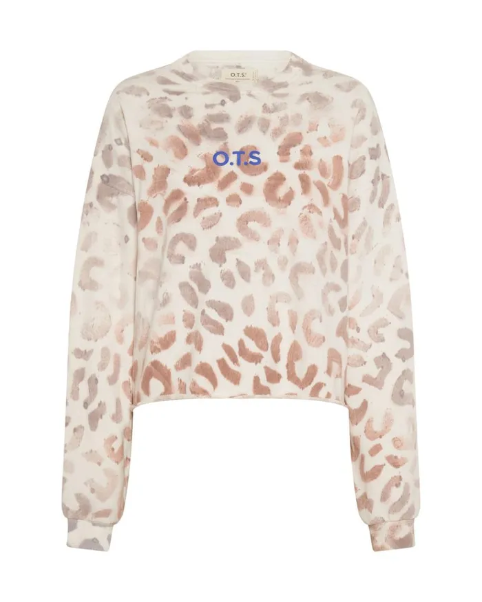 One Teaspoon Hoodies And Sweats OTS COMMUTER CROP SWEATER PINK 8211 Women One Teaspoon Hoodies And Sweats OTS COMMUTER CROP SWEATER PINK 8211 Women