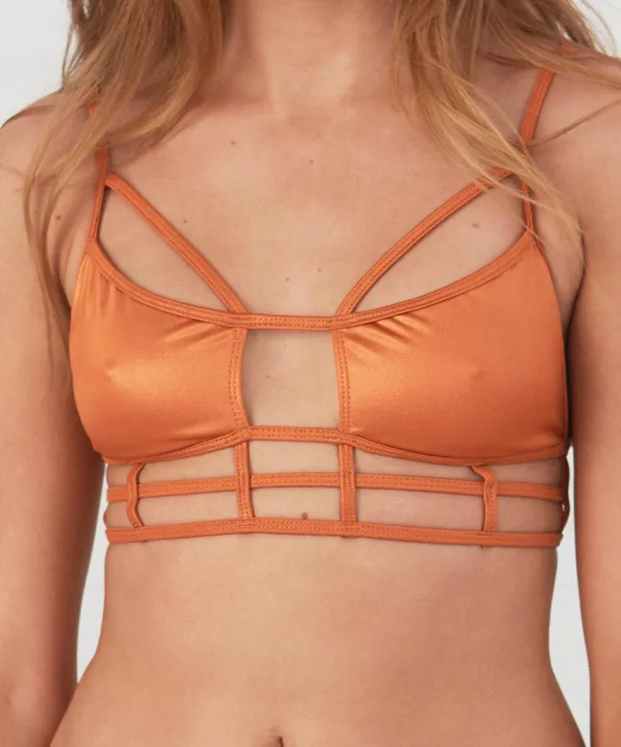One Teaspoon Intimates SUPERMAN BODICE GOLD 8211 Women