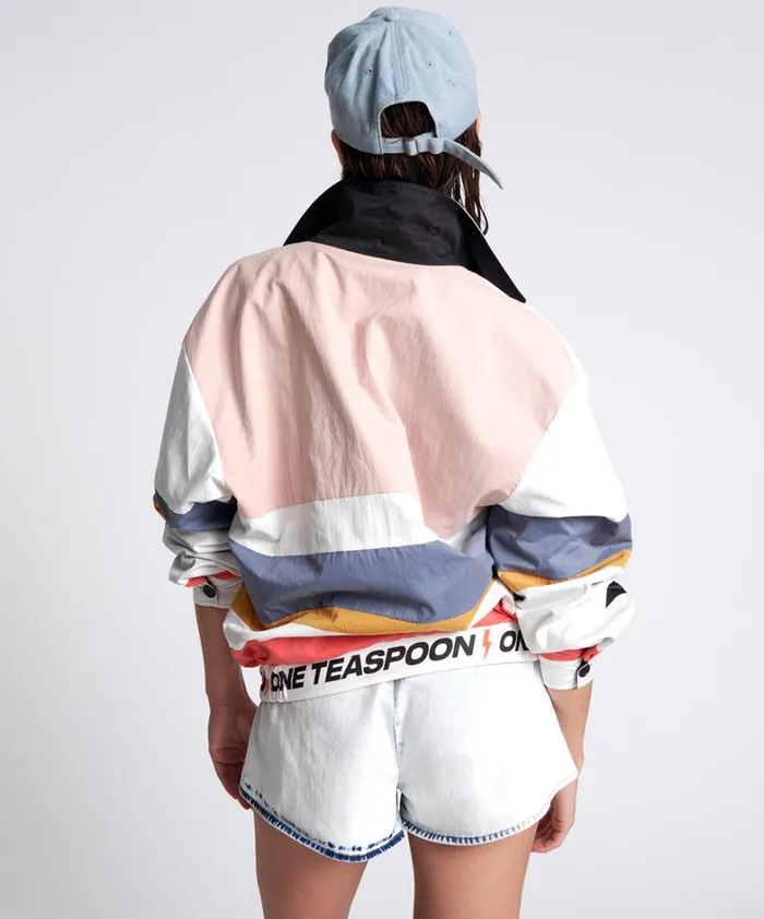 One Teaspoon Jackets OTS VELOCITY REVERSIBLE WINDBREAKER JACKET 8211 Women