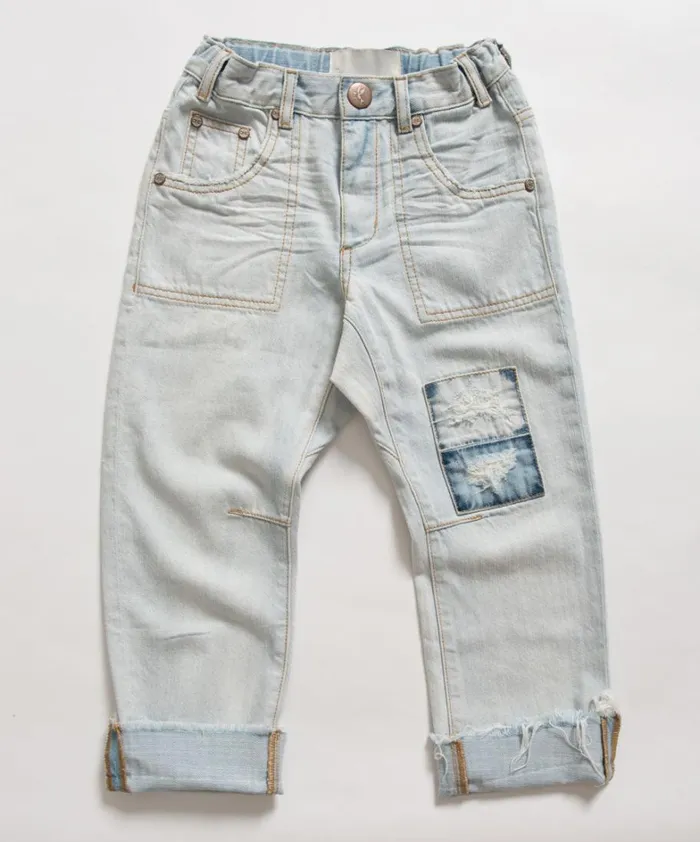 One Teaspoon Kids KIDS SAINTS BOYFRIEND JEAN WHITE 8211 Kids One Teaspoon Kids KIDS SAINTS BOYFRIEND JEAN WHITE 8211 Kids