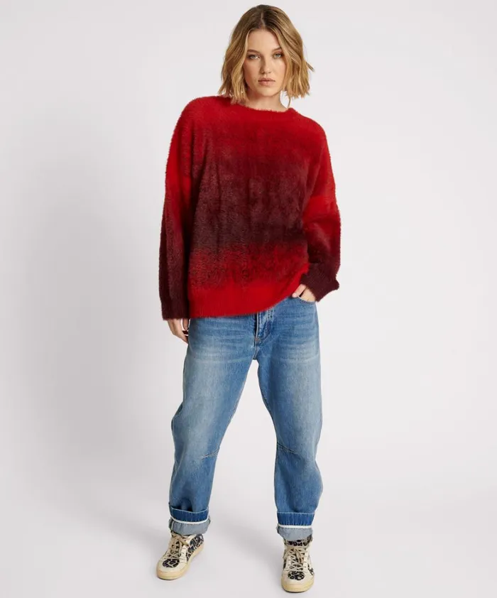 One Teaspoon Knitwear BURNING SUNSET OMBRE KNIT SWEATER 8211 Women