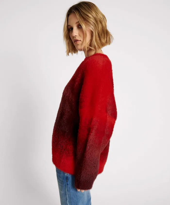 One Teaspoon Knitwear BURNING SUNSET OMBRE KNIT SWEATER 8211 Women