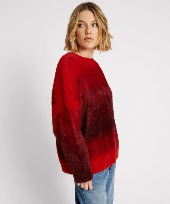 One Teaspoon Knitwear BURNING SUNSET OMBRE KNIT SWEATER 8211 Women