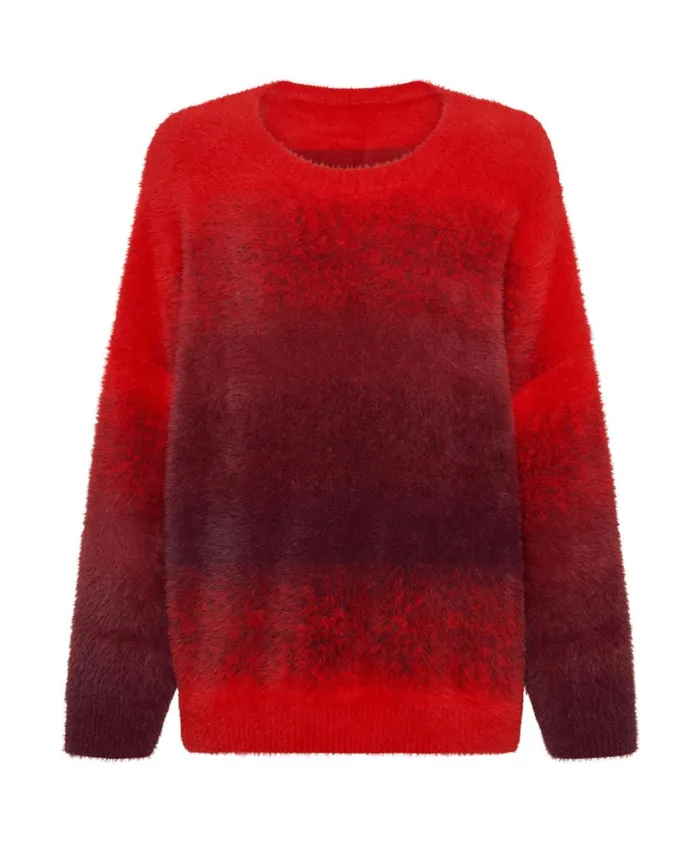 One Teaspoon Knitwear BURNING SUNSET OMBRE KNIT SWEATER 8211 Women