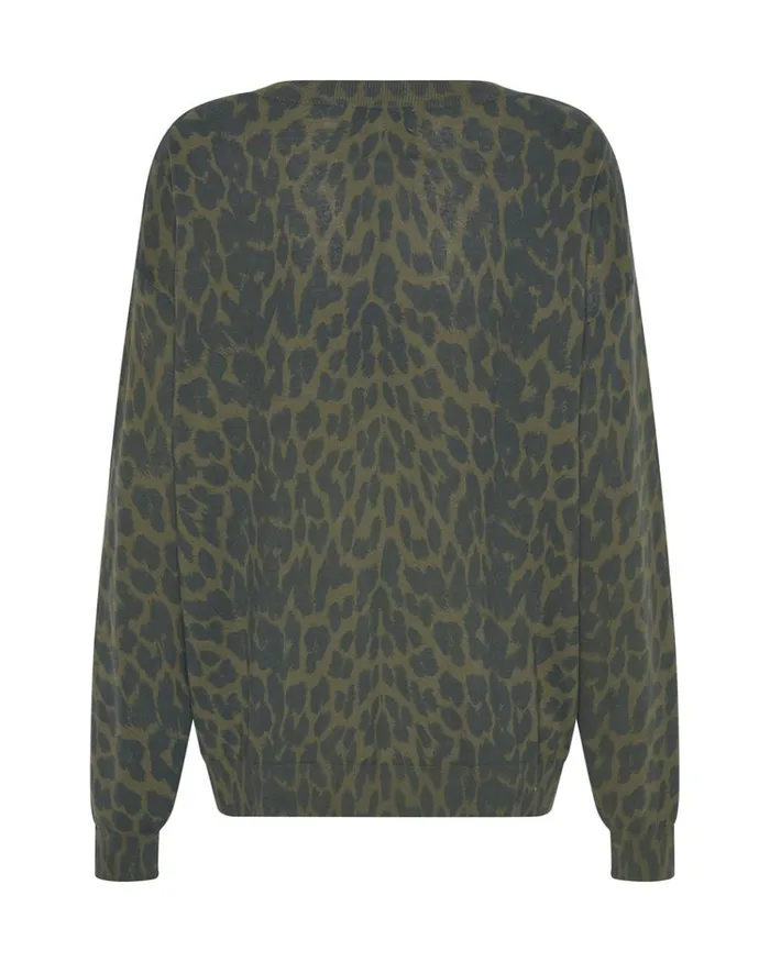 One Teaspoon Knitwear JUNGLE LEOPARD KNIT SWEATER 8211 Women One Teaspoon Knitwear JUNGLE LEOPARD KNIT SWEATER 8211 Women