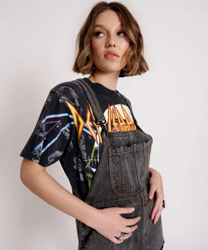 One Teaspoon Midi and Maxi Dresses STANTON ST DENIM PINI DRESS 8211 Women One Teaspoon Midi and Maxi Dresses STANTON ST DENIM PINI DRESS 8211 Women