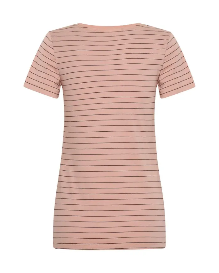 One Teaspoon Tees and Tanks BOWER BIRD EMBROIDERED LOGO FITTED TEE PINK 8211 Women One Teaspoon Tees and Tanks BOWER BIRD EMBROIDERED LOGO FITTED TEE PINK 8211 Women