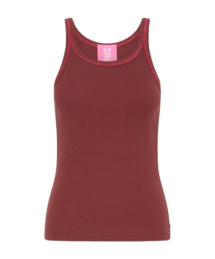 One Teaspoon Tees and Tanks ONE TEASPOON RIB SINGLET RED 8211 Women One Teaspoon Tees and Tanks ONE TEASPOON RIB SINGLET RED 8211 Women