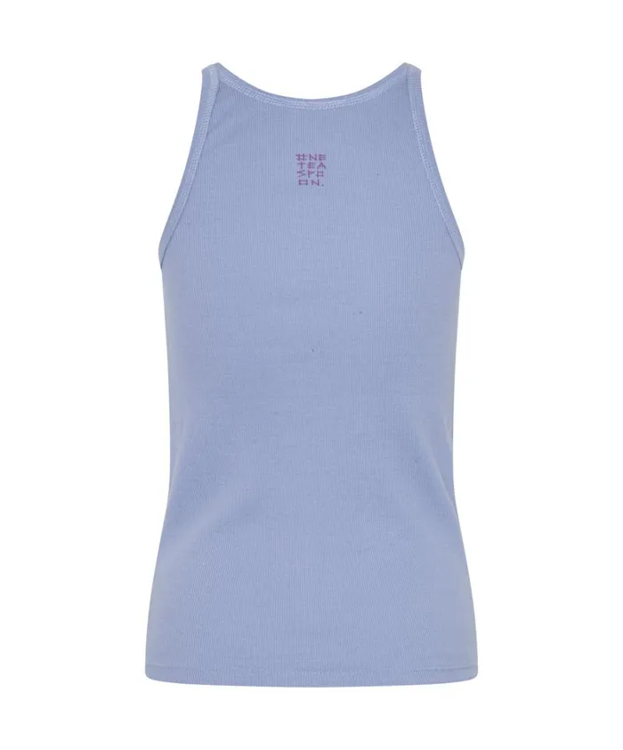 One Teaspoon Tees and Tanks SKYWAY LOGO SINGLET 8211 Women