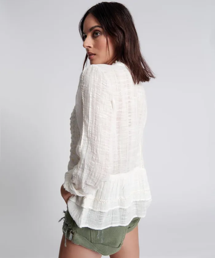 One Teaspoon Tops ARTISAN HANDMADE PHOENIX TOP 8211 Women