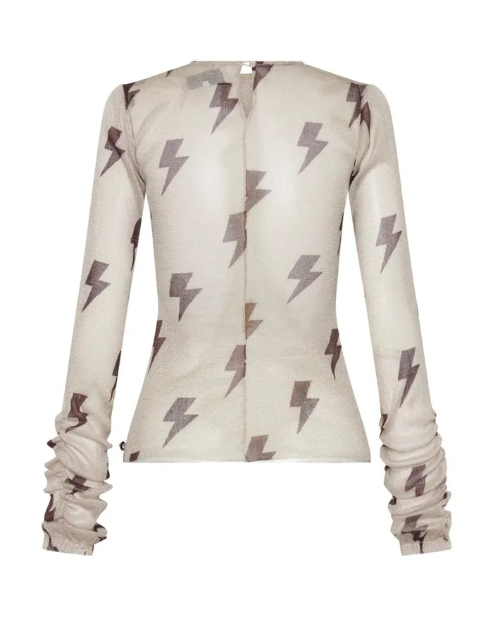 One Teaspoon Tops LIGHTNING PARTY LONGSLEEVE TOP 8211 Women One Teaspoon Tops LIGHTNING PARTY LONGSLEEVE TOP 8211 Women