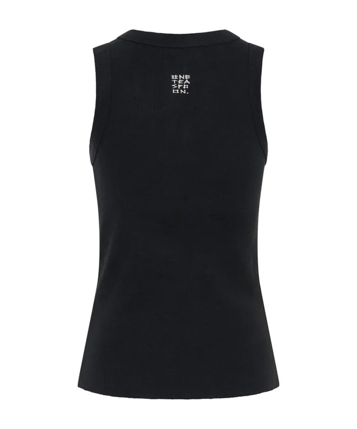 One Teaspoon Tops OTS EQUIPMENT TANK BLACK 8211 Women