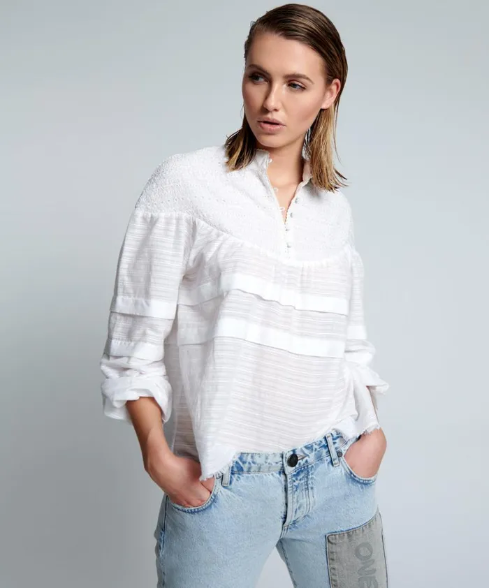 One Teaspoon Tops PURE DESERT ANGEL LONGSLEEVE TOP 8211 Women One Teaspoon Tops PURE DESERT ANGEL LONGSLEEVE TOP 8211 Women