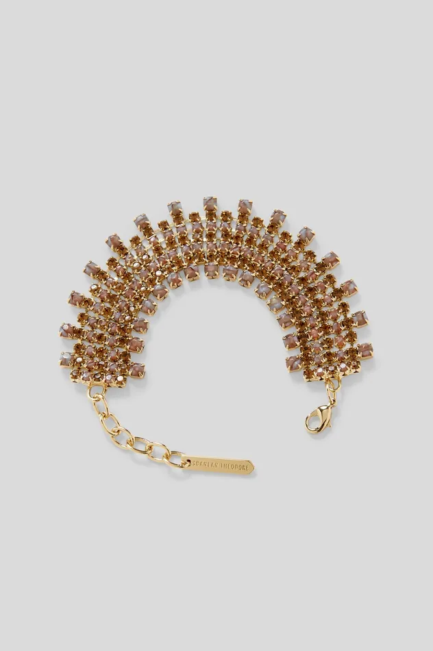 OPAL STRASS BRACELET SMOKEDTOPAZ Jewelry Scanlan Theodore Women