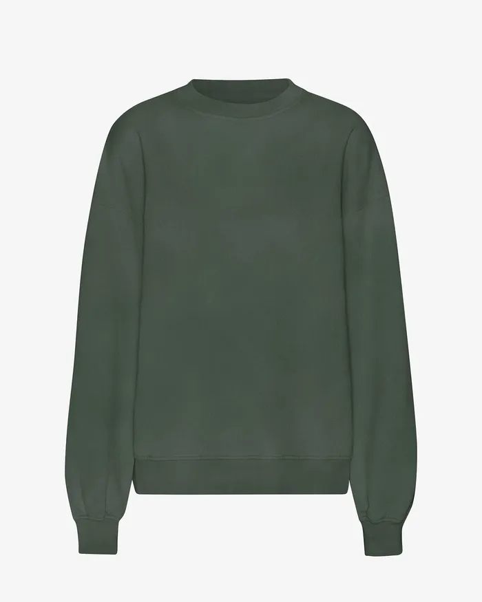 Organic Oversized Crew 8211 Midnight Forest Crewneck Sweatshirts Colorfulstandard Women Organic Oversized Crew 8211 Midnight Forest Crewneck Sweatshirts Colorfulstandard Women