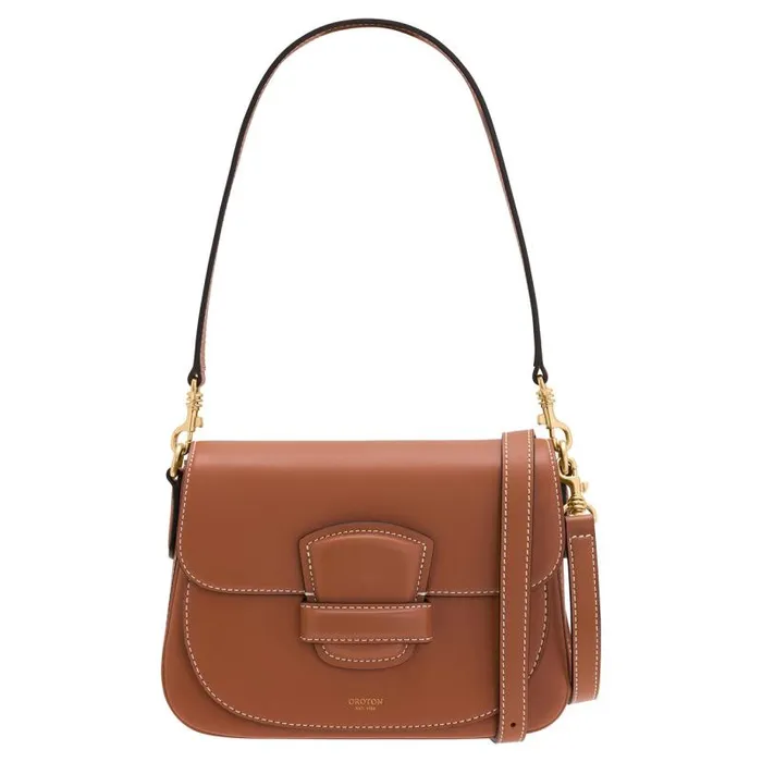 Oroton Crossbody Women Carter Small Day Bag Brandy