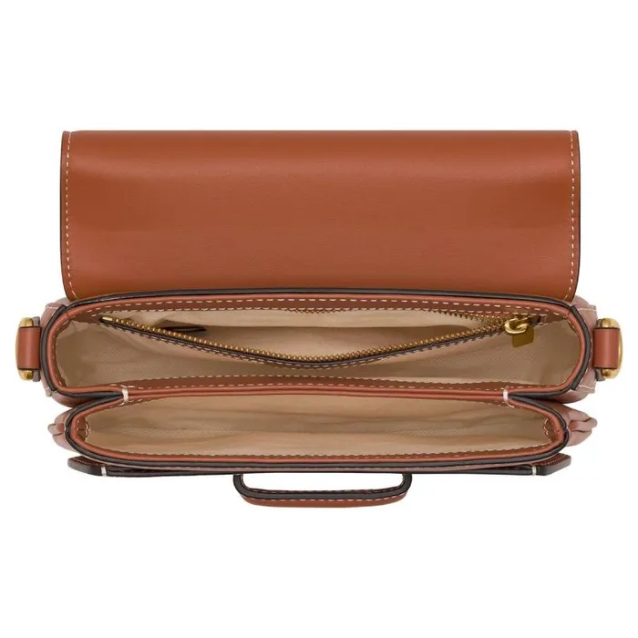 Oroton Crossbody Women Carter Small Day Bag Brandy