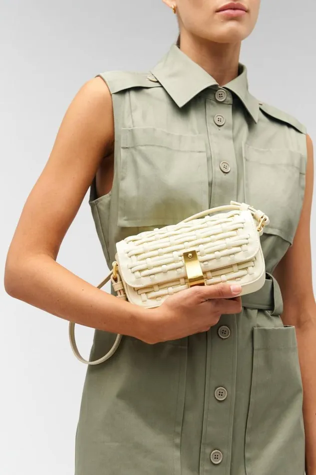 Oroton Crossbody Women Etta Collectable Crossbody Custard