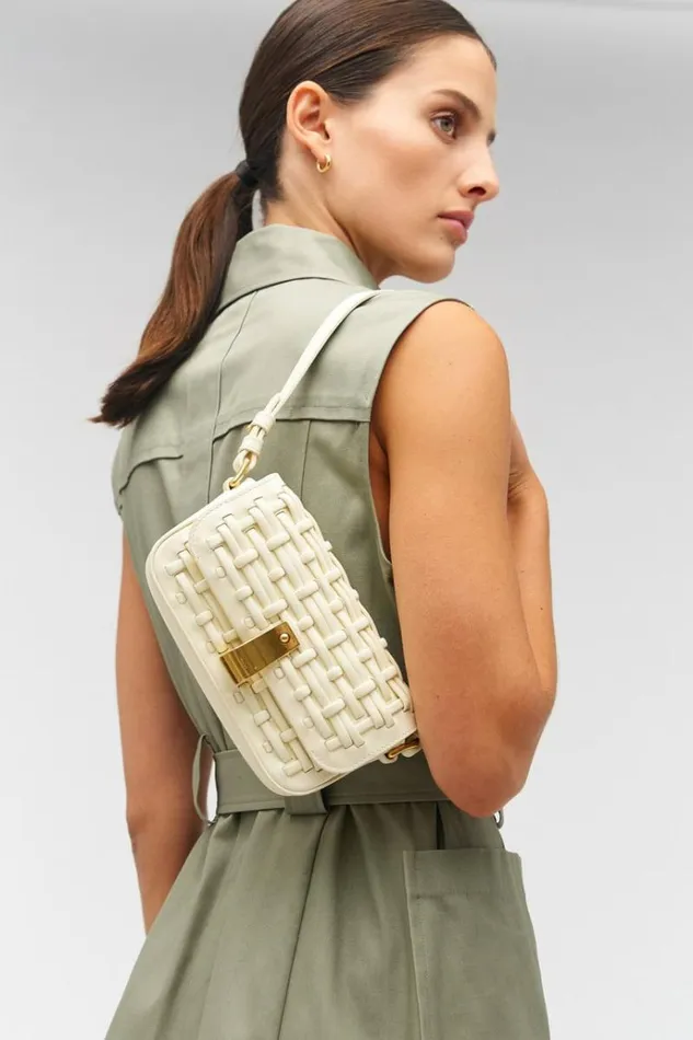 Oroton Crossbody Women Etta Collectable Crossbody Custard