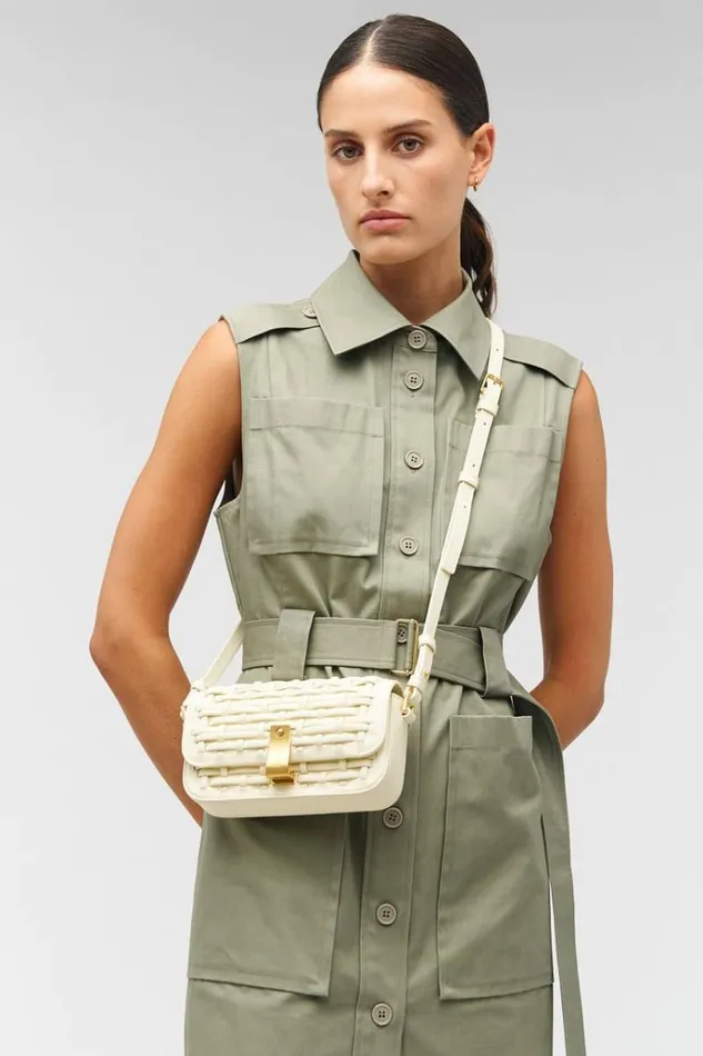 Oroton Crossbody Women Etta Collectable Crossbody Custard