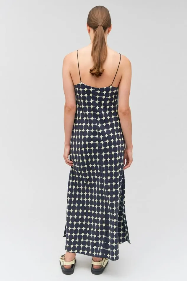 Oroton Dresses Women Penny Flower Slip Dress North Sea