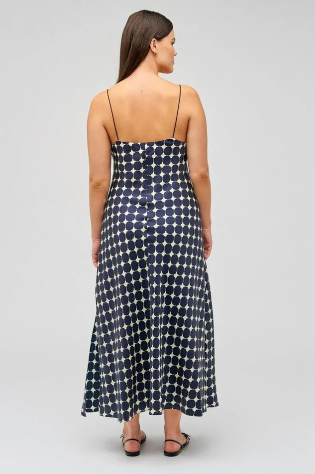 Oroton Dresses Women Penny Flower Slip Dress North Sea