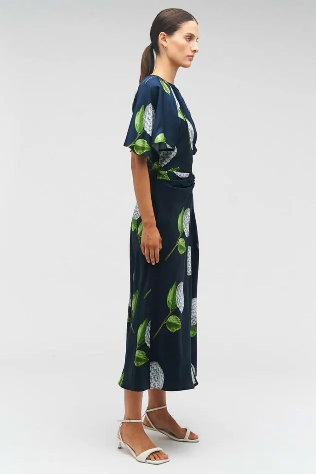 Oroton Dresses Women Snowdrop Print Dress North Sea