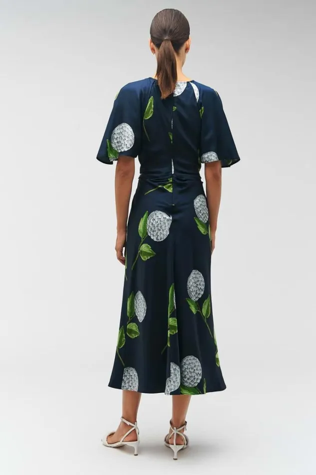 Oroton Dresses Women Snowdrop Print Dress North Sea