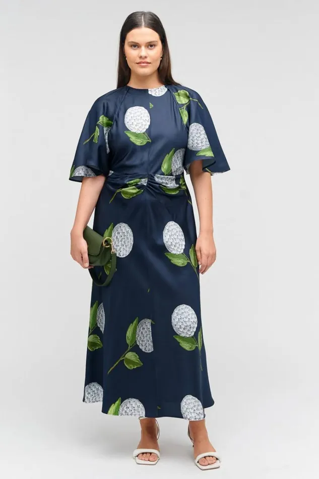 Oroton Dresses Women Snowdrop Print Dress North Sea