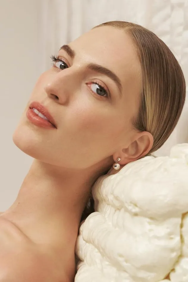 Oroton Earrings Jewellery Bonnie Bead Drop Earrings Silver