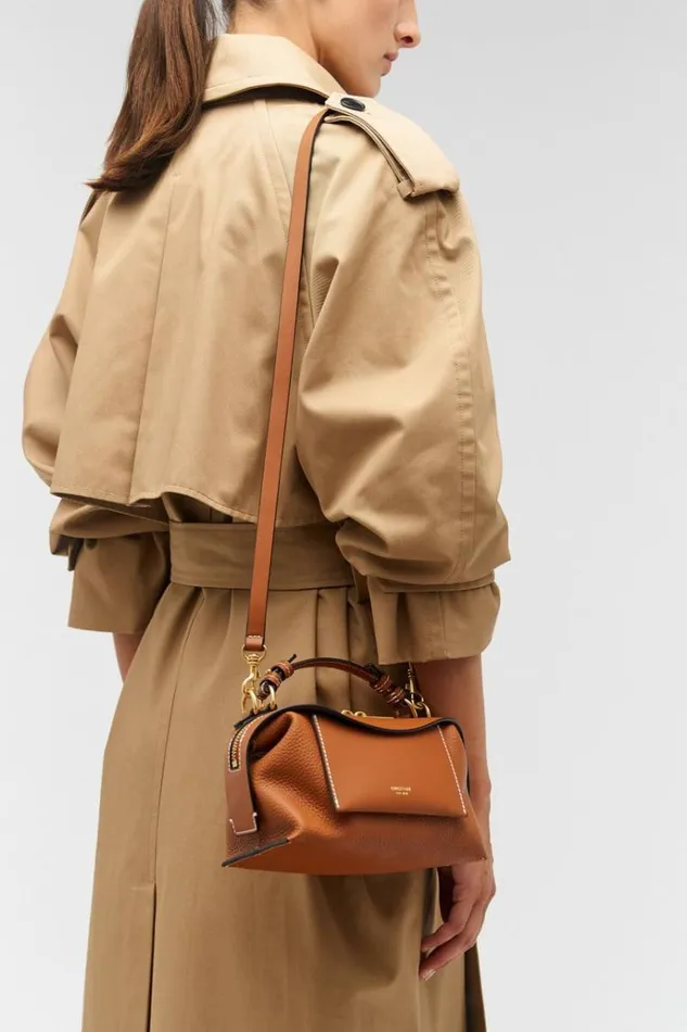 Oroton Mini Bags Women Mica Mini Bowler Brandy