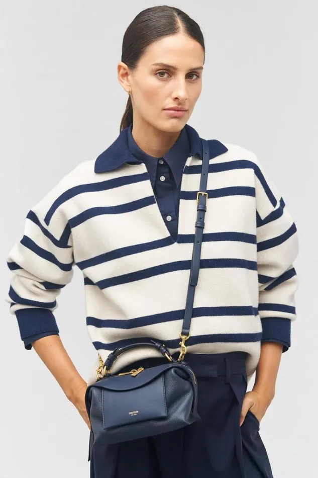 Oroton Mini Bags Women Mica Mini Bowler North Sea