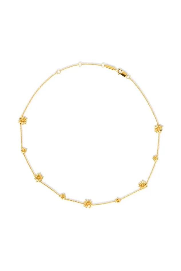 Oroton Necklaces Jewellery Daisy Necklace 18k Gold