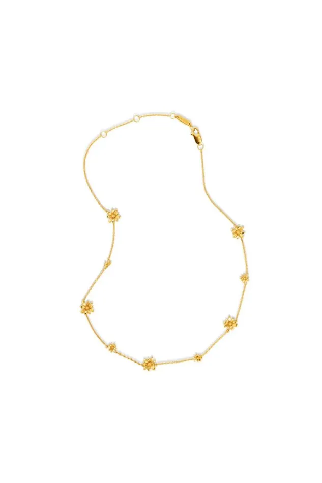 Oroton Necklaces Jewellery Daisy Necklace 18k Gold