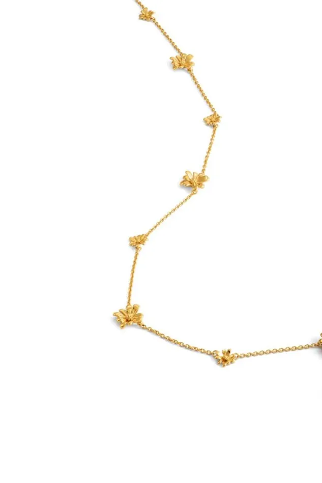 Oroton Necklaces Jewellery Daisy Necklace 18k Gold