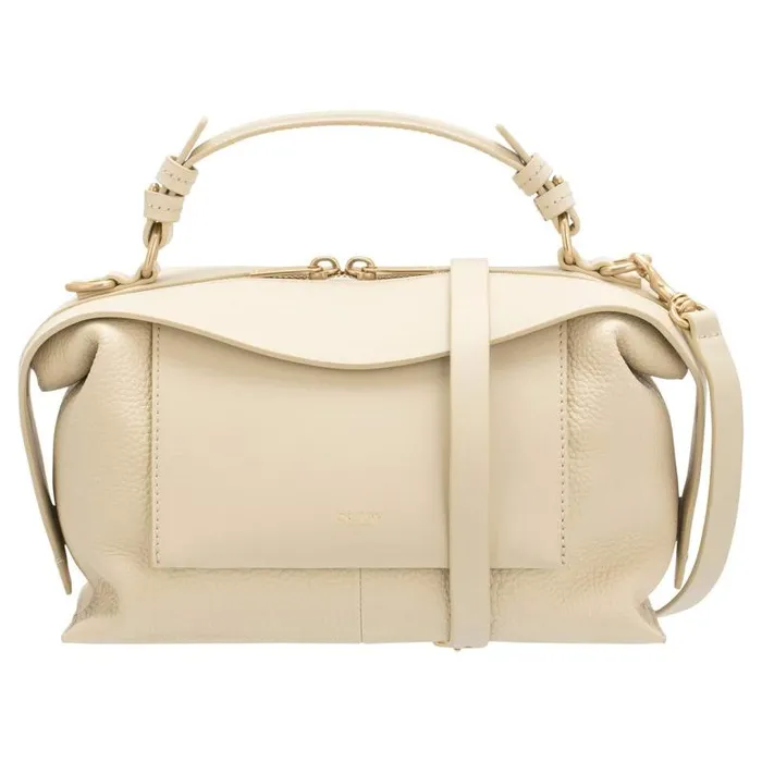 Oroton Shoulder Women Mica Small Bowler Cashew