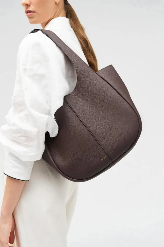 Oroton Totes Women Emilia Tote Bear Brown